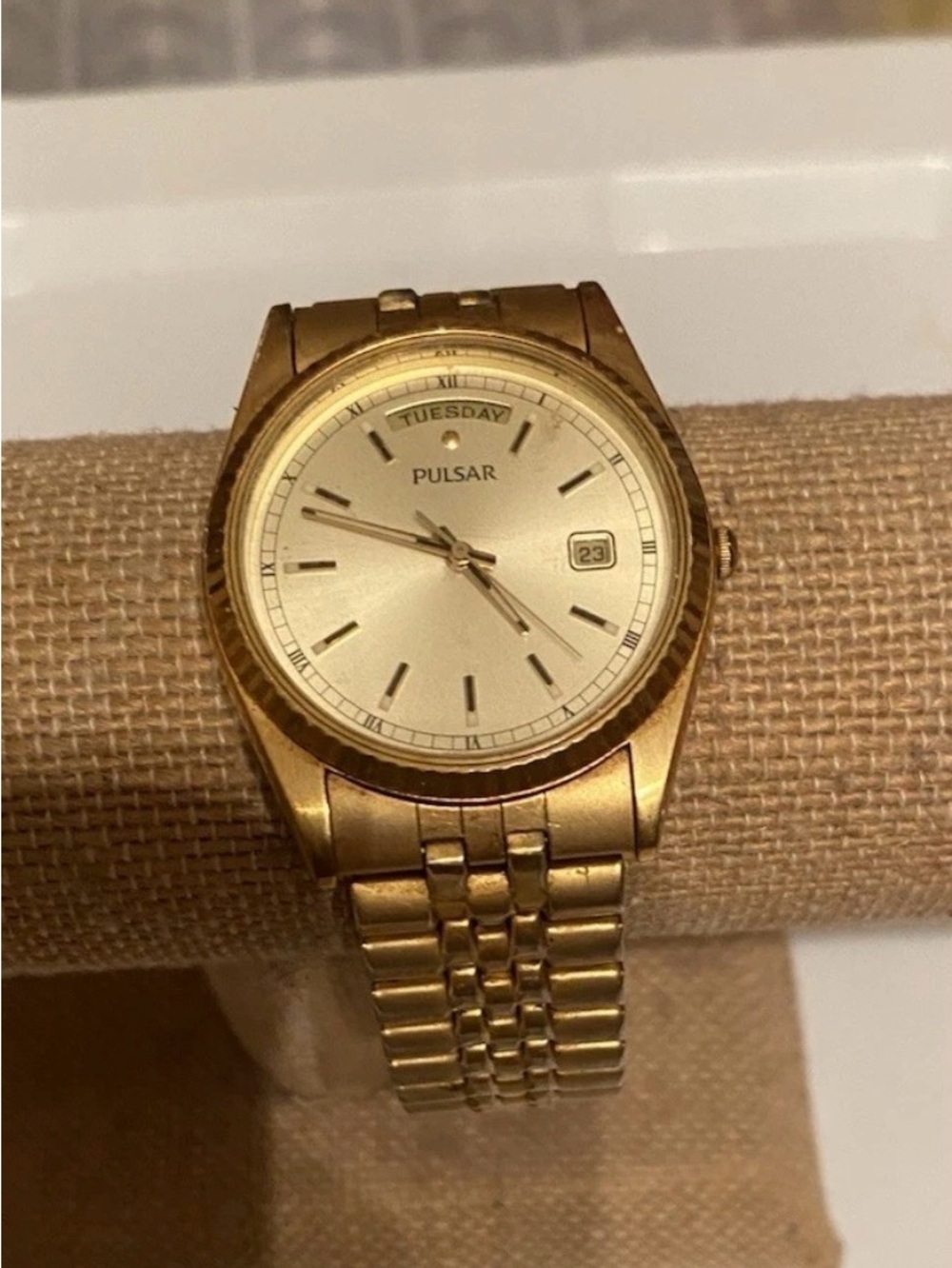 VTG Pulsar by Seiko gold toned Men’s watch